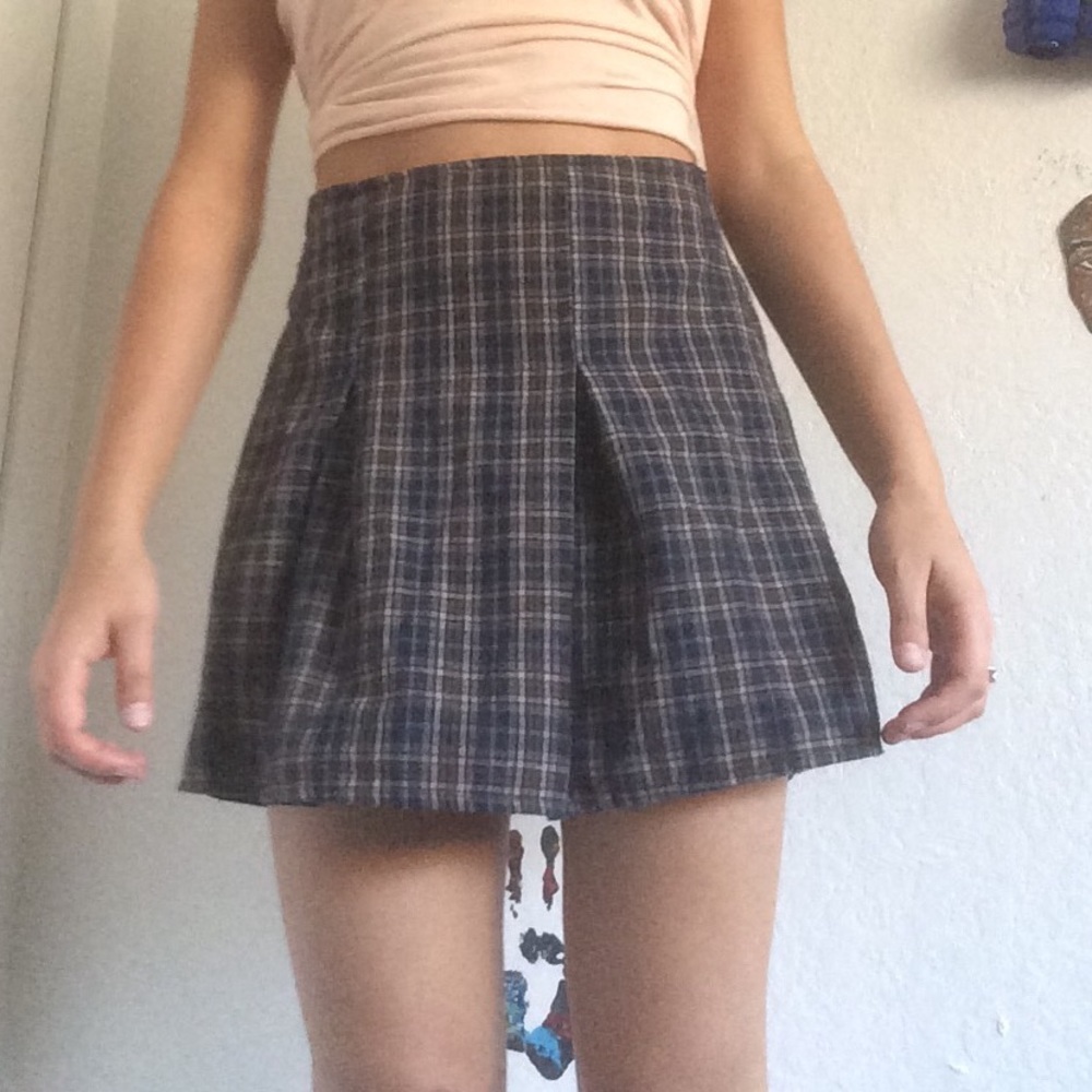 Plad skirt
